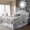 Baxton Studio Avignon Modern Grayish Beige Upholstered Full Size Headboard 124-6865 - alternate 2